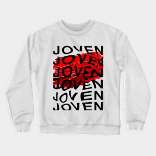 Joven Lipstick Smudge Crewneck Sweatshirt